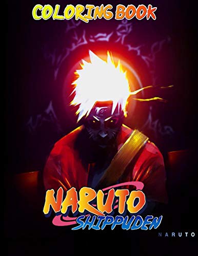 Buy Naruto Shippuden Coloring Book: Coloring Book With Unofficial High