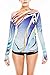 Platinum Sun Womens Rash Guard Long Sleeve (Lycra) 30+ SPF Protection