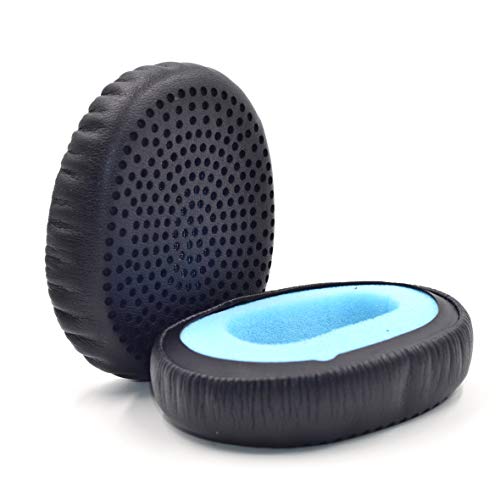 Defean Riff Wireless Earpads Protein Leather and Memory Foam Replacement Cushion Ear Pads for Skullcandy Riff Wireless On-Ear Headphones (Black)