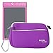 Protective Neoprene Carry Case for Boogie Board 8.5 Inch, Boogie Board JOT 8.5 Inch Writing Tablet & Personal Organiser with Front Zip Pocket_US (Purple)