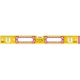 STABILA Type 196 Heavy Duty Levell, 24 in, Cat. No. 37424 | Heavy Duty spirit level for accurate leveling in construction, carpentry, and home improvement