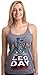 LEG DAY Funny Weight Lifter Barbell Training Squat Work Out Ladies' Racer Tank(Racerback,M),Sport Grey