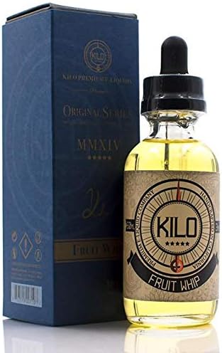ORIGINAL SERIES by Kilo Juice 60ML SHORTFILL Bottle 50ML E Liquid NO Nicotine USA E Liquid (Fruit Whip)