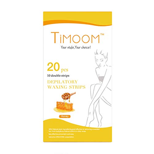 Chiccc Hair Removal Wax,Wax Strips Paper Leg Body Hair Removal Leg Body Depilatory Waxing Nonwoven Cloth (E) - Thumbnail 3