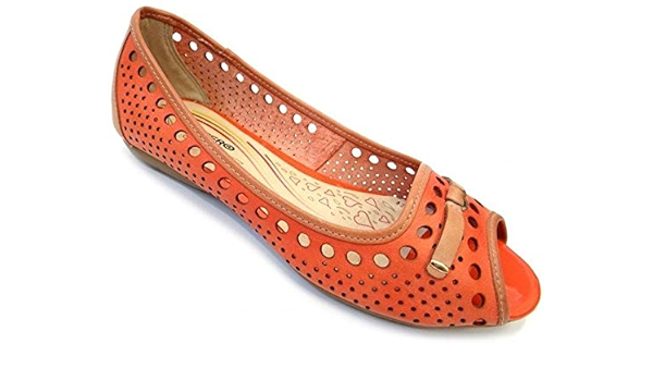 sapatilha peep toe bottero