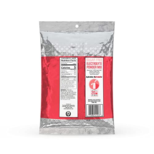 SQWINCHER ZERO QWIK STIK, FRUIT PUNCH, SUGAR FREE, LOW CALORIE, LOW SODIUM ELECTROLYTE POWDER HYDRATION DRINK MIX, .11 0Z PACKET (PACK OF 50)