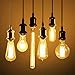Splink E26 Vintage Light Socket Industrial Copper Bulb Socket Retro Edison Bulb Holder for DIY Pendant Ceiling Light (Brass)