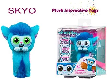 Soluser Lovely Live Wrapples Gifts, Little Kid Girls Surprise Furry Interactive Toy (SKYO)