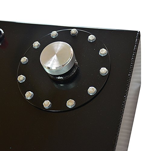 MILLION PARTS 17Gallon Aluminum TopFeed Fuel Cell Gas Tank W/Oil