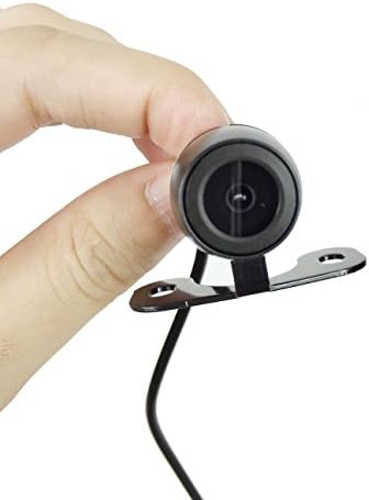 Mini Car Rear View Backup Camera Hd Color CCD Vehicle Parking Camcorder , Tiker Waterproof 170 Degree Viewing Angle Rearview Camera, Butterfly-sized,100% Waterproof