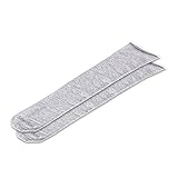 SmartKnit Kids Seamless AFO Interface Socks (Gray, Child Regular)