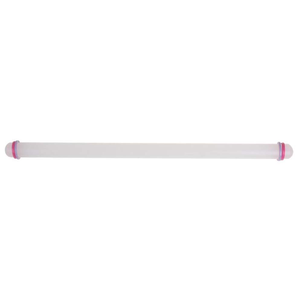 Rolling Pin, Non-Stick Noodle Stick with Removable Rings for Baking Embossed Cookies Pizza Pie Christmas Kitchen Tool (50 CM)