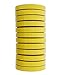 3M 06652 Automotive Refinish Masking Tape, 250 Degree F Performance Temperature, 28 lbsin Tensile Strength, 55m Length x 18mm Width, Yellow (Case of 12 Rolls)