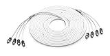 JL Audio XMD-WHTAIC4-25 25 ft. (7.62 m) 4-Channel Marine RCA Audio Interconnect Cable