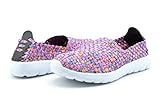 DREAM PAIRS 1800 Women's Woven Elastic Ultra-Light Go Easy Walking Slip-On Sneakers Shoes New