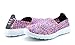 DREAM PAIRS 1800 Women's Woven Elastic Ultra-Light Go Easy Walking Slip-On Sneakers Shoes New