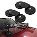 Universal-fit Ultra Strong Power Magnet Mounting Base/Magnetic Mount Holder for LED Offroad Light/Work Light/Offroad Light Bar on Roof/Hood of Trucks & SUVs, w/Rubber Pad to Prevent Scratches, 2 Pack