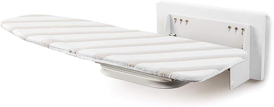 DUKKL Wall Mounted Wall Hanging Folding Ironing Board Buffering 180 Degree Rotation Concealed Ironing Board for Home and Hotel Stable Without Deformation