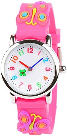 Venhoo Kids Watches Cute 3D Cartoon Waterproof Children Toddler Wrist Watch Time Teacher Birthday Gifts for 3-10 Year Boys Girls Little Child