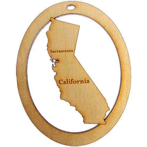 Personalized California Ornament California Souvenirs