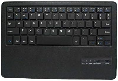 Tablet Case Portable Bluetooth Keyboard with PU Leather Case Cover