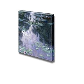 Water Lilies by Claude Monet Print Famous Painting Reproduction