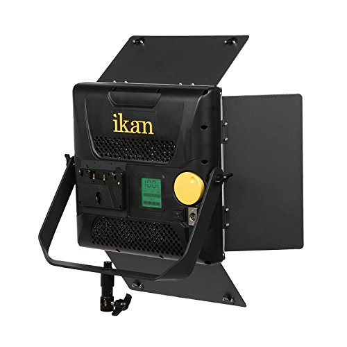 Ikan Lyra Bi-Color 3200K-5600K Soft Panel 1 x 1 Studio & Field LED Light, Black (LB10) (Certified Refurbished)