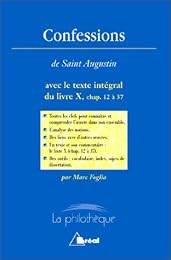 " Confessions", saint Augustin