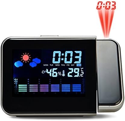 Amazon.de: HOMEE Uhr-Projektion Uhr Multifunktions Nacht digital