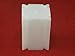 (10) Coinsafe Brand Square White Plastic (Half Dollar) Size Coin Storage Tube Holders