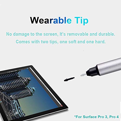Surface Pro Pen, 4096 Levels of Pressure Surface Stylus Pen for Surface