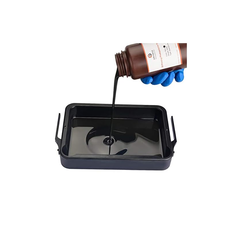 Eryone 3d Printer Photopolymer Resin Super Low Odor General Lcd Uv Curing Resin 405nm For Lcd 3d Printing 500g Black Myjewelrybench Com