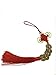 BeautyMood 5 pcs Chinese Red Enless Knot Feng Shui Coins to Attract Wealth and Health， Success， Feng Shui Lucky Coins for Wealth and Good Fortune