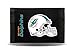 NFL Miami Dolphins Nylon Trifold Wallet, Black, 5