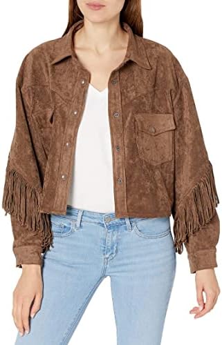 Carrie CH Hoxton Women's Fringe Western Short Body Vintage 90s