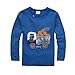 Coralup Toddler Little Boys Girls Cotton Long Sleeve T-Shirt(18 Months-8 Years)