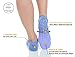 Great Soles Ombre and Leopard Print Non Skid Socks for Women - Non Slip Grip Yoga Socks for Pilates, Barre, Ballet