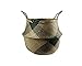 Kalea Eco- Friendly Large Seagrass Baskets in Gingham - Handmade from Natural Seagrass - Endless Practical Uses for Your Home and Built to Last