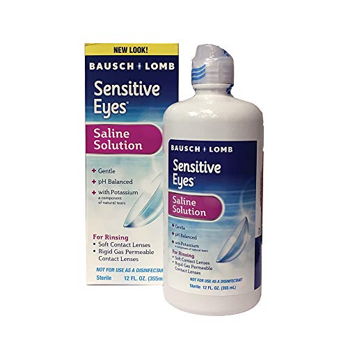 Bausch & Lomb Sensitive Eyes Plus Saline Solution
