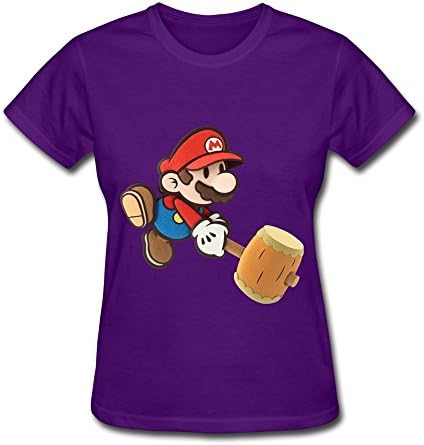 WSB Women's Tshirt Mario Hammer Purple XS