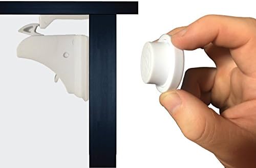 EliteBaby Magnetic Cabinet Locks - No Tools or Drilling Required! 8 Locks and 2 Keys