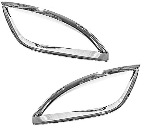 AutoJoy Club Quality Chrome Foglight Covers for 2010 2011 2012 2013 2014 Hyundai Tucson IX35
