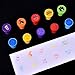 192 PCs Halloween Stamps for Kids, Assorted Stamps and Stickers for Halloween Party Favors, Goodie Bag Fillers and Pinata Fillers