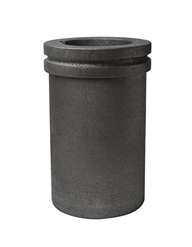 4 Kg Budget Graphite Crucible w/ Groove for Precious Metal Casting Gold Refining