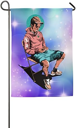Personalized Decorative Welcome Polyester Home Flags Printed Travis Scott Jacques Webster Flag For Indoor/Outdoor With Two Size - 12 18 Or 18 27 Inch