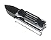 KS Lighter Holder With Spring Assist Knife Lighter Case (Lighter Not Included) (Silver)