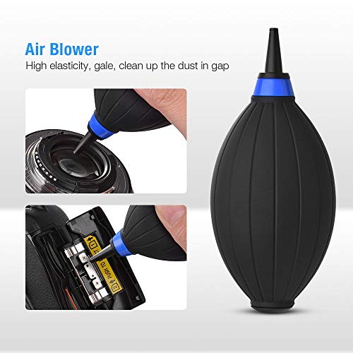 Tycka Professional Camera Cleaning Kit, Improved Air Blower, Lens Pen, Microfiber Cleaning Cloth for for Lens, DSLR, and LCD Screen