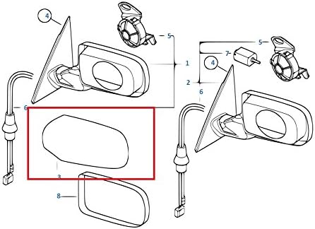 Have one to sell? Sell now Painted or Primed BMW Left Side Mirror Cover E46 3 Series / E39 5 Series (Sparkling Graphite Metallic A2)