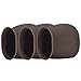 Silicone Skins for Arlo HD Smart Security Wire-Free Cameras (Dark Brown)