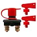 Ampper Battery Disconnect Switch, Isolator Cut Off Power Kill Master Battery Switch for Marine Car Boat RV ATV Vehicles (2 Keys) primary